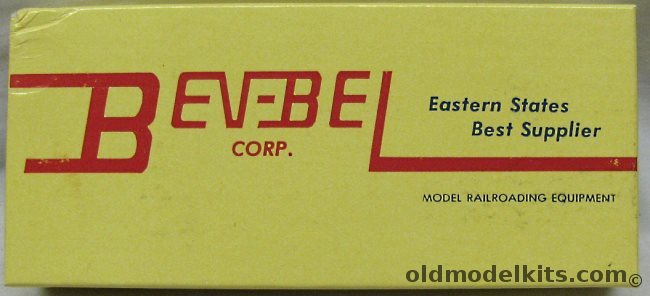 Bev-Bel 1/87 A.A.R. 40 Foot Box Car NYC New York Central System - HO Craftsman Kit, 134 plastic model kit